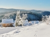Se balader en raquettes à neige et profiter de ces paysages de beauté ! (Crédit photo : Refuge du Sotré / Jean-Marie Haton / Yannick Holtzer)