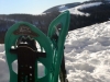 Se balader en raquettes à neige et profiter de ces paysages de beauté ! (Crédit photo : Refuge du Sotré / Jean-Marie Haton / Yannick Holtzer)