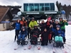 Descente de ski en tandem'flex avec les pilotes du Refuge du Sotré !