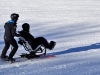 Descente de ski en tandem'flex avec les pilotes du Refuge du Sotré !