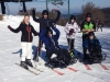 Descente de ski en tandem'flex avec les pilotes du Refuge du Sotré !