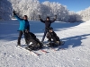 Descente de ski en tandem'flex avec les pilotes du Refuge du Sotré !