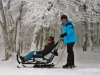 Descente de ski en tandem'flex avec les pilotes du Refuge du Sotré !