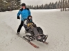 Descente de ski en tandem'flex avec les pilotes du Refuge du Sotré !