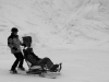 Descente de ski en tandem'flex avec les pilotes du Refuge du Sotré !