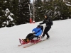 Descente de ski en tandem'flex avec les pilotes du Refuge du Sotré !