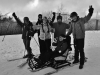 Descente de ski en tandem'flex avec les pilotes du Refuge du Sotré !