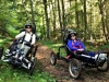 Découverte des Hautes Vosges en fauteuil tout terrain CIMGO, QUADRIX et en trottinette !