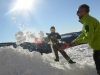 Course de yooner, construction d'igloo, recherche arva... jouons et apprenons dans la neige avec les Accompagnateurs en montagne du Refuge du Sotré !