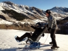 Une personne handicapée... qui fait du ski !