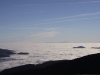 Mer de nuages sur l'Alsace Massif des Vosges.