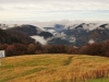 Les nuages jouent avec les lacs de Longemer et Retournemer en ce 25 octobre 2016 !