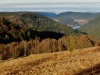 Vue sur la plaine des Vosges et le bassin lorrain depuis notre bureau... Nous sommes au dessus des nuages !
