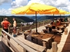 La terrasse du Refuge du Sotré en ce 26 juillet 2016 !