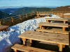 Un café en terrasse ? On vous a gardé un peu de neige !