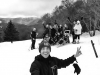 Balade et randonnée en fauteuil ski avec les accompagnateurs en montagne du Refuge du Sotré !