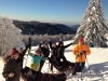 Balade et randonnée en fauteuil ski avec les accompagnateurs en montagne du Refuge du Sotré !