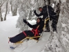 Balade et randonnée en fauteuil ski avec les accompagnateurs en montagne du Refuge du Sotré !