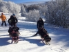 Balade et randonnée en fauteuil ski avec les accompagnateurs en montagne du Refuge du Sotré !