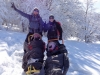 Balade et randonnée en fauteuil ski avec les accompagnateurs en montagne du Refuge du Sotré !