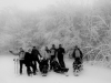 Balade et randonnée en fauteuil ski avec les accompagnateurs en montagne du Refuge du Sotré !