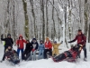 Balade et randonnée en fauteuil ski avec les accompagnateurs en montagne du Refuge du Sotré !