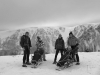 Balade et randonnée en fauteuil ski avec les accompagnateurs en montagne du Refuge du Sotré !