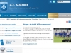 Site internet AJ Auxerre - 1 juillet 2014