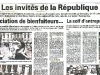 L'Est Républicain (13-7-2003) - Invitation de l'Association Sotrés à la Garden Party de l'Elysée.