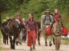 Massif des Vosges magazine - Transhumance des ânes début mai de Deycimont au Hohneck - Refuge du Sotré.