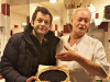 Laurent Mariotte avec notre cuisiner Michel !