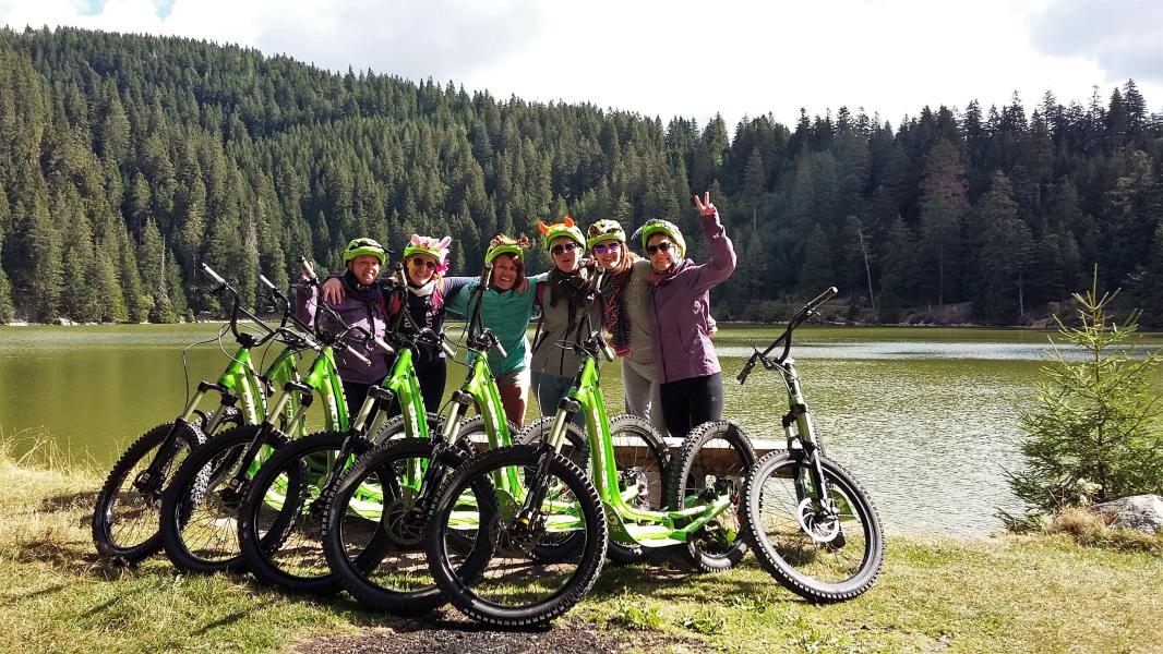 Insolite Ride : Randonnée en trottinette électrique tout terrain à Tauriers  - Val de Ligne - Largentière Sud Ardèche