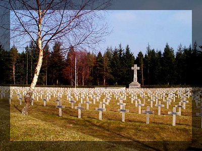 Cimetière militaire du Linge Massif des Vosges.