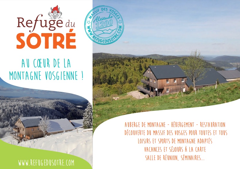 Brochure du Refuge du Sotré 2016 !