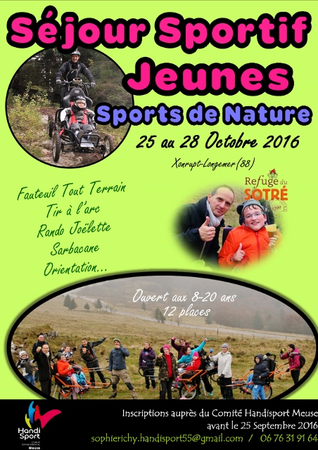 Affiche séjour Sportif Jeunes Vosges (452x640)
