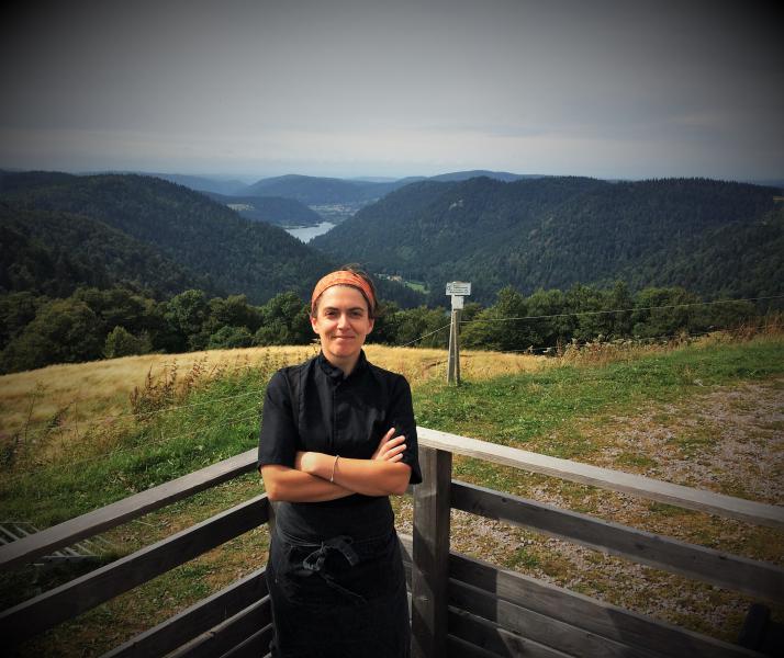Magali, cuisinière au Refuge du Sotré dans le Massif des Vosges !