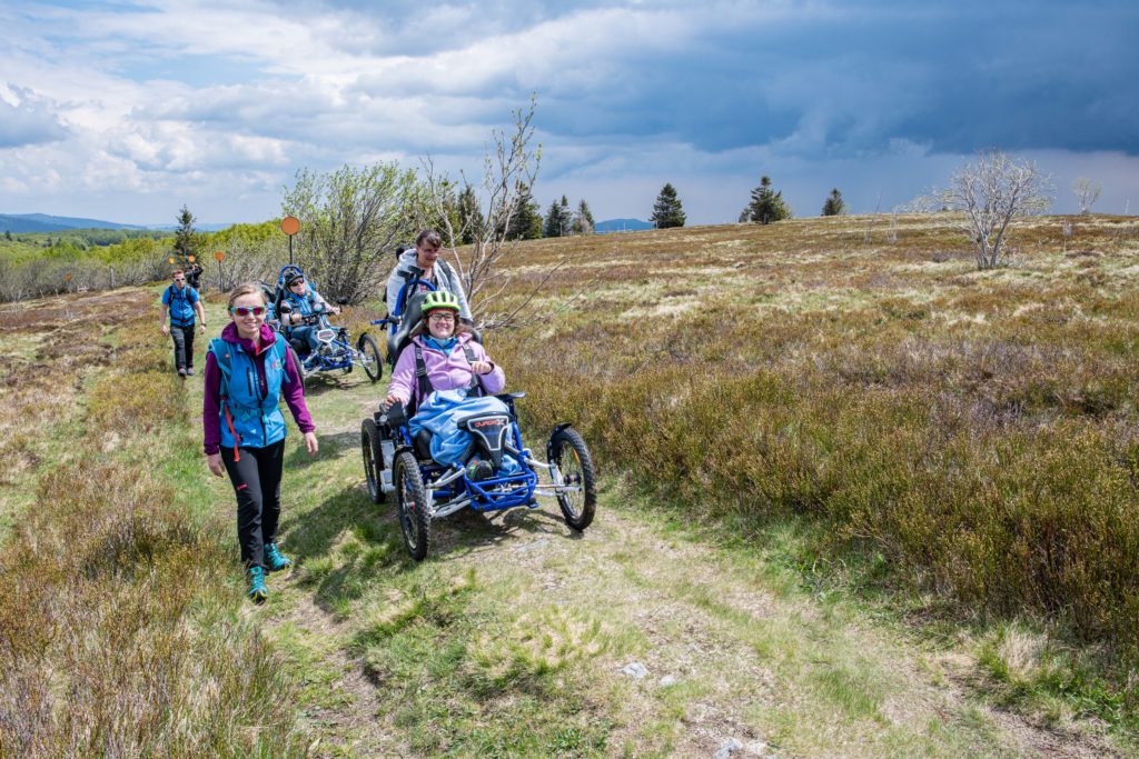 Fauteuil tout terrain vosges